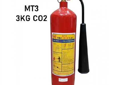 Nạp khí CO2 bình chữa cháy xách tay MT3 3kg